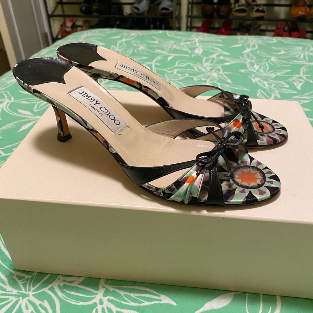 Gently Used Jimmy Choo Slide Sandals
